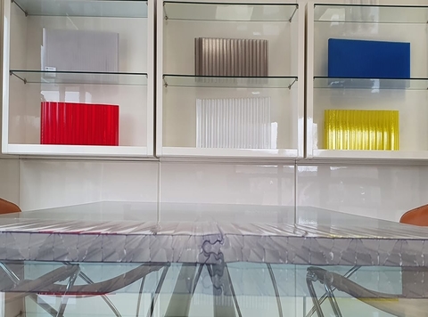 tấm polycarbonate rỗng
