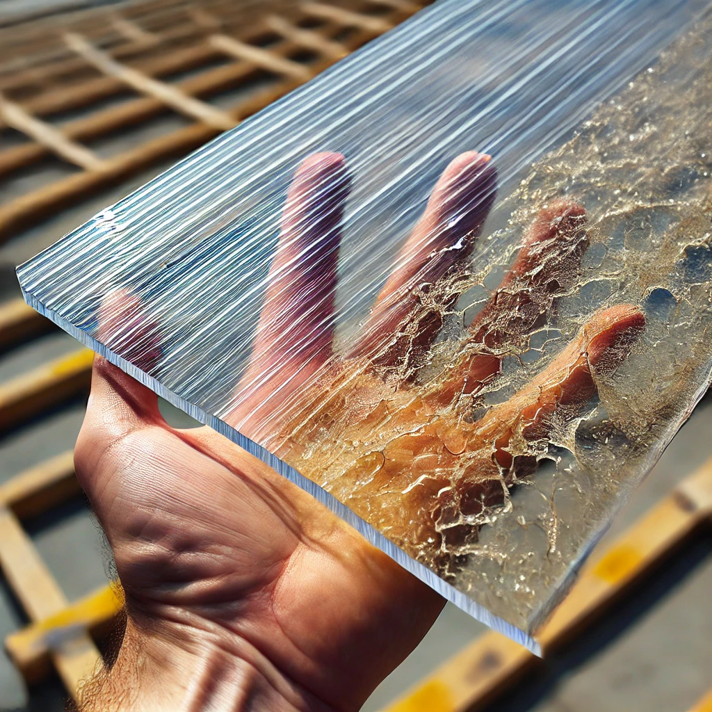 TẤM POLYCARBONATE CÓ BỊ Ố VÀNG KHÔNG? NGUYÊN NHÂN DO ĐÂU